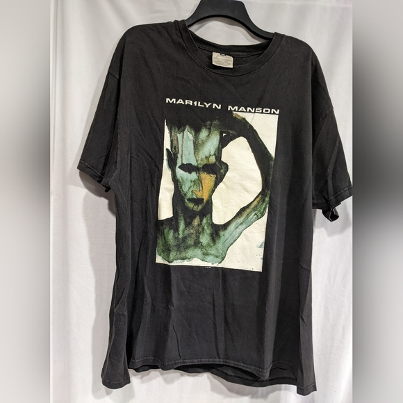Vintage Marilyn Manson Band Tee Mechanical Animals OG Winterland XL